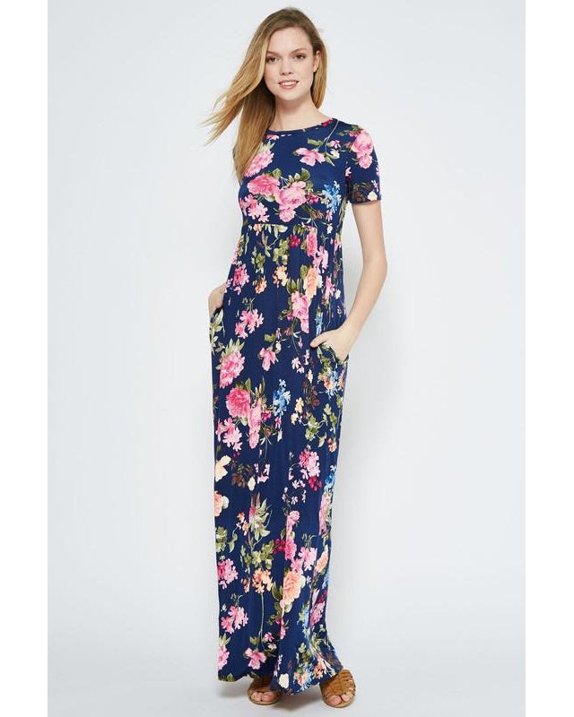 Printed Maxi Dress, Collect In-Store & Home Delivery